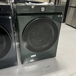Green Bespoke Washer XL Smart Stackable 1 Year Warranty 