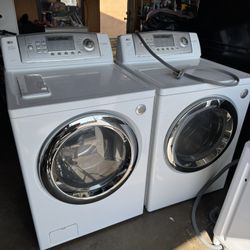 LG. WASHER AND DRYER