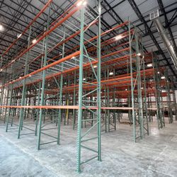 Warehouse Racking Pallet Racks Beams Uprights Wire Decks Forklift 