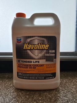Chevron Havoline Xtended Life Antifreeze/Coolant 50/50 Premixed - 1 Gallon (DEX-COOL Approved)