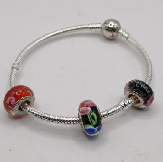 PANDORA Disney - Mickey Bracelet - Clear CZ / charms
