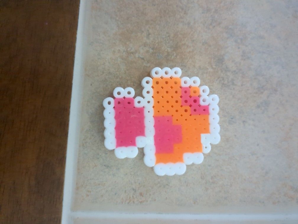 Neon Pink X Orange Mushroom 