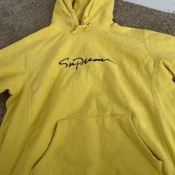 Supreme Script Hoodie 