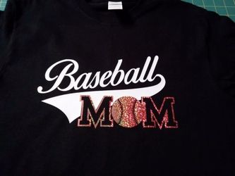 Baseball mom T-shirts