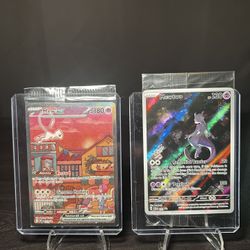 Sealed Pokemon Mew/ Mewtwo UPC Promo Cards!!