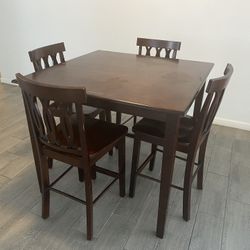 Dining Table Four Chairs