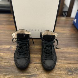 Authentic Gucci High Top Sneakers