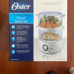 Double Tiered Food Steamer 