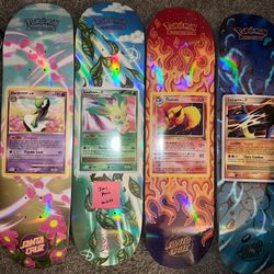 SANTACRUZ X POKEMON SKATEBOARD / NEW