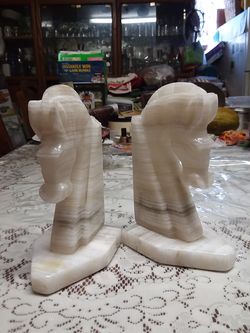 Marble horses