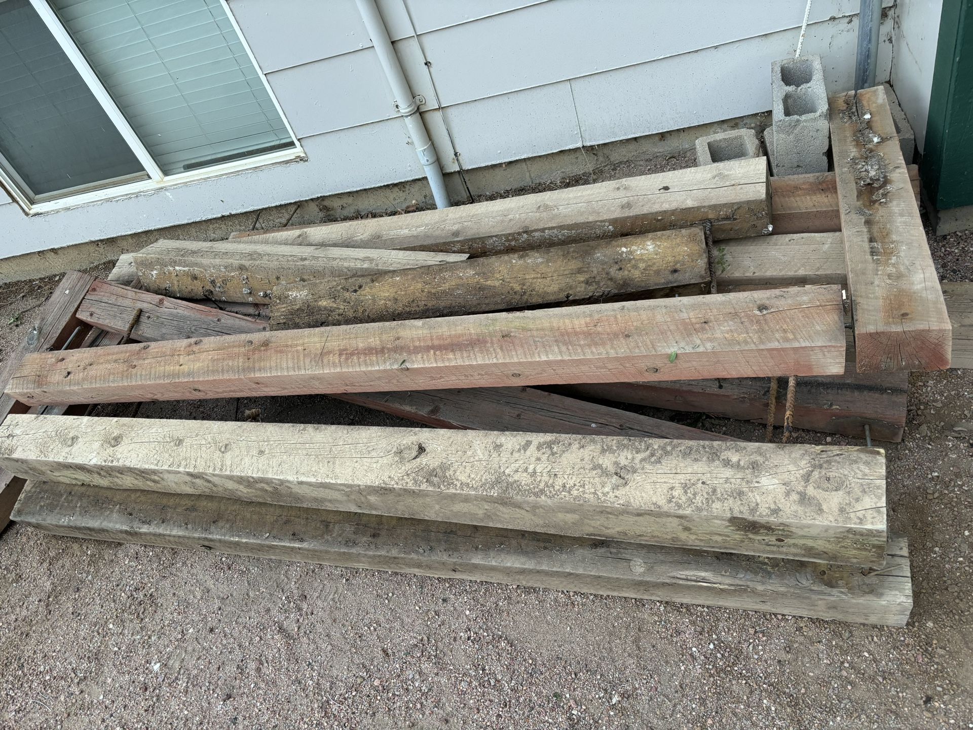 6x6, 4x6 8ft Lumber