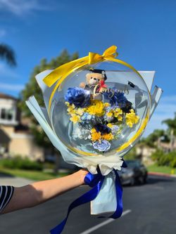 balloon flower bouquets