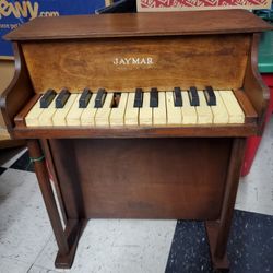 Vintage Jaymar Wooden Miniature Piano