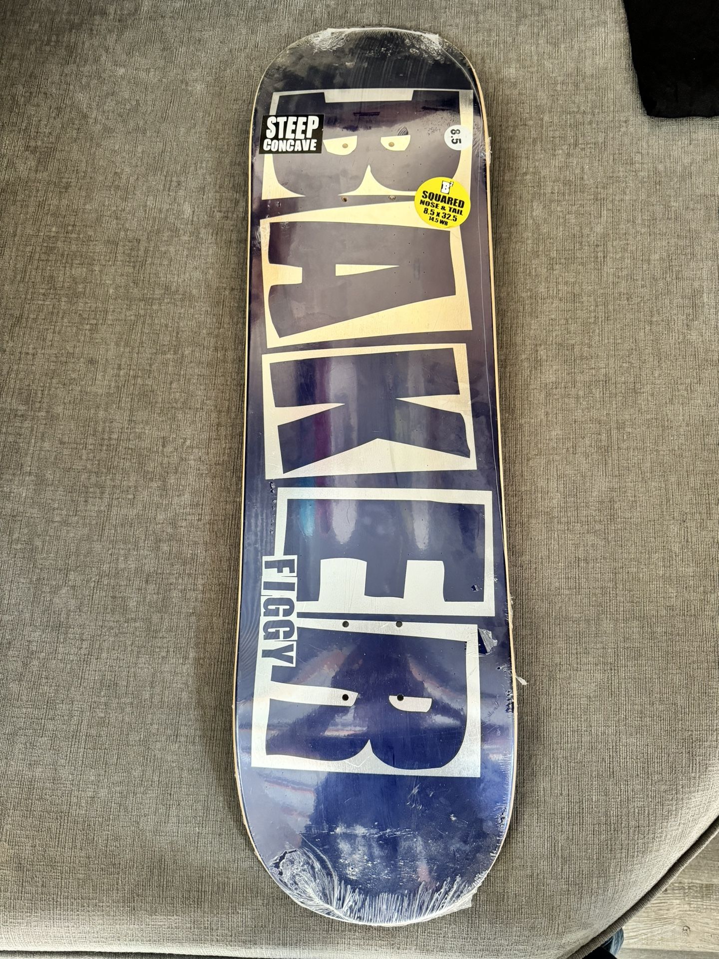 Baker Figgy 8.5 Squared Skateboard