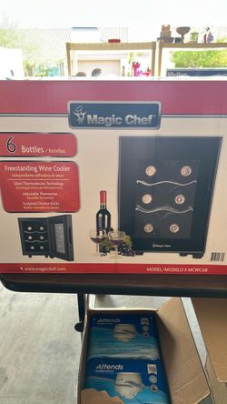 Magic chef 6 bottle wine refrigerator