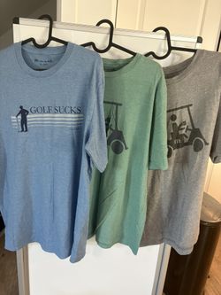 Men’s Travis Matthew Golf Tshirts Medium 