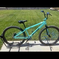 29" Dbs Don's Bicycle Shop Teal Ltd Bmx Wheelie Bike With Upgrades.