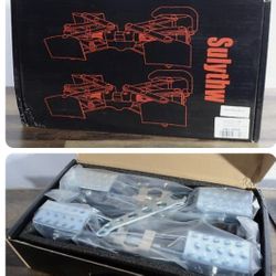 Sulythw X-Chocks Wheel Stabilizer for Travel Trailers Camper RV Anti-Move

