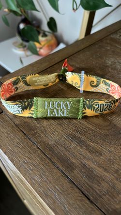 Electric Forest Lucky Lake Wristband 2026