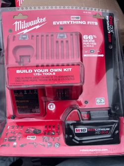 Milwaukee charger and 5aH battery