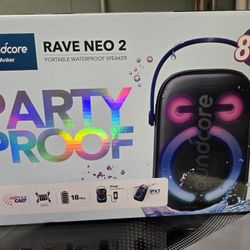 SoundCore Rave Neo 2 Bluetooth Speaker With LED Lights
