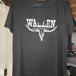 M.Wallen shirt used 1x for Cleve. concert clean smoke free home fits more like large cute Parma,Ohio