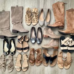 $30 For ALL - Women’s Shoes Lot Sandals Boots Flats 6.5 7 