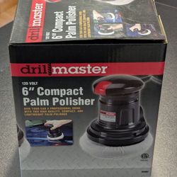 Drill Master 6"  Compact Palm Polisher 
