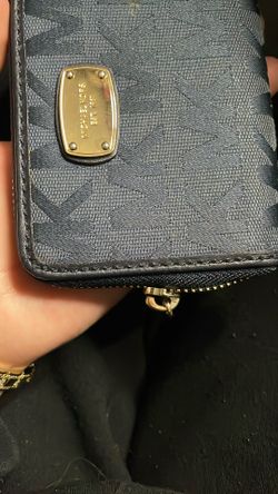 Dark Blue Michael Kors Wallet