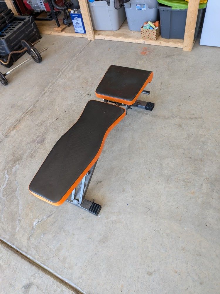 Foldable Adjustable Incline/Decline Bench