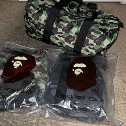 Bape Duffle Bags 