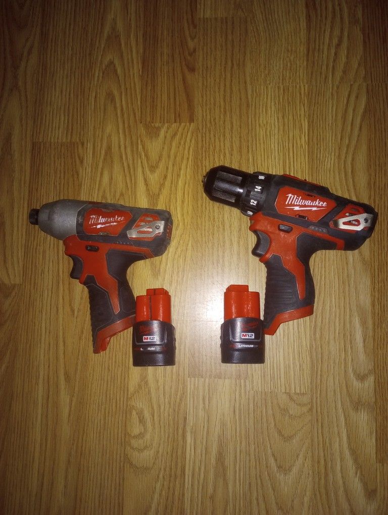 M12 Impact Drill w/ Battery , M12 Drill w/ Battery 