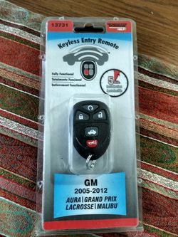 Keyless entry for 2005-2012 GM