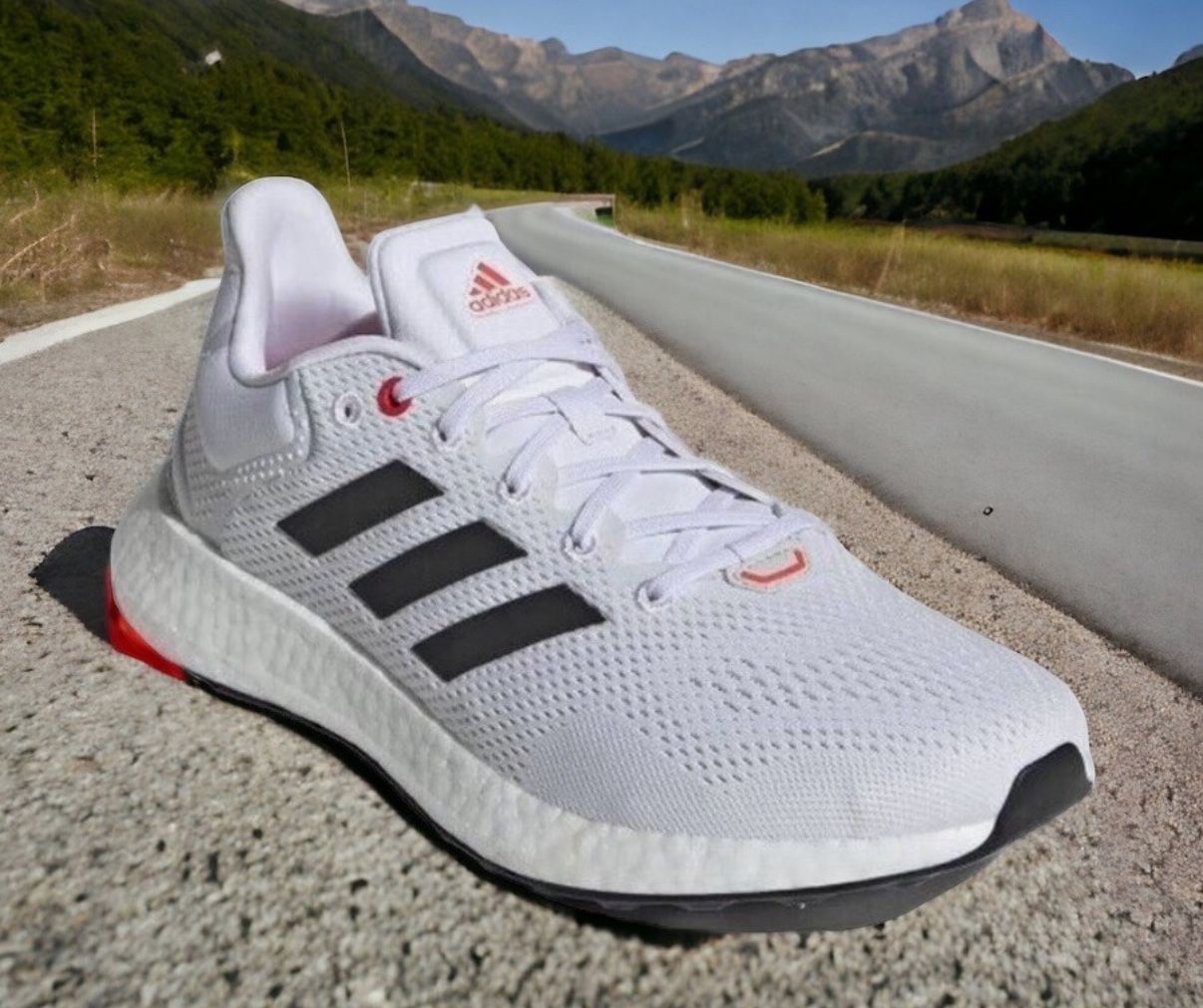 Adidas Pure Boost Ultra White Running Shoes GY5099 NEW Mens 8.5