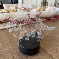 3D Dinosaur Color Changing Night Light