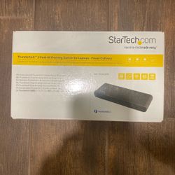 Three dual 4K docking station for laptops video games