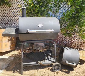 Expert Grill 28" Offset Steel Charcoal Smoker Grill With Side Firebox