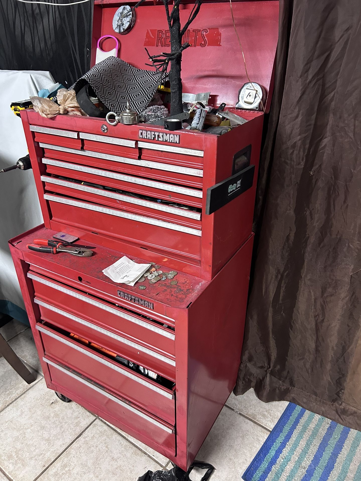 3 Stacking Craftsman Tool Boxes 