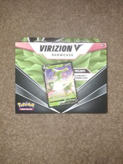 Pokémon Virizion V Showcase Box