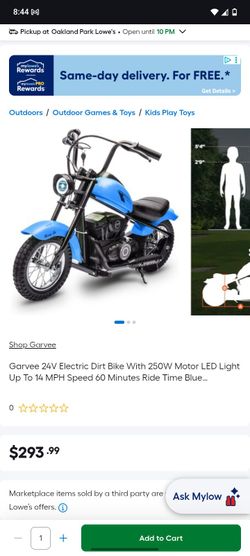 Garvee 24V Kids Electric Motorbike: A mini cruiser
