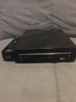 Wii system with Mario games