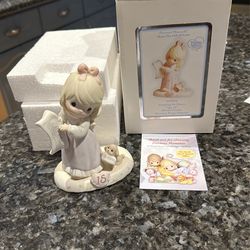 Precious Moments 15 Years Old New In Box