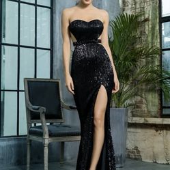 Black Prom Dress XS