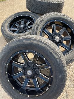 20x10 Ballistic Off Road Wheels