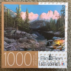 Jigsaw Puzzle HIGHER GROUND Milton Bradley NO MISSING PIECES 