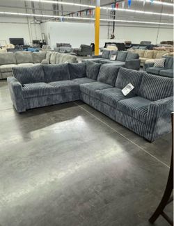 🛋️ NEW!! Sectional Corduroy  L Shaped Sofa STILL IN 📦 🛋️