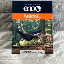 ENO DoubleNest Hammock With Suspension Kit