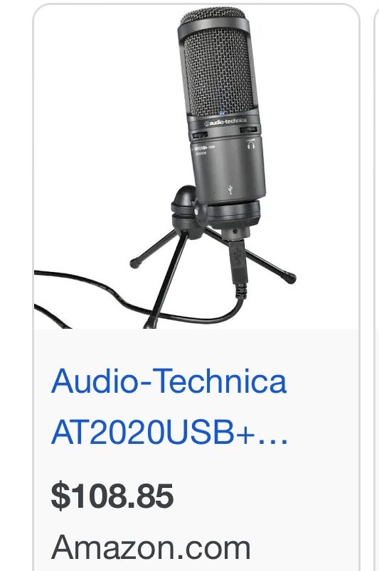 Audio Technica Podcast mic