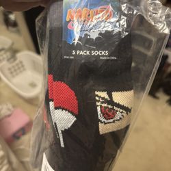 Naruto Socks, Five Pair Every Character