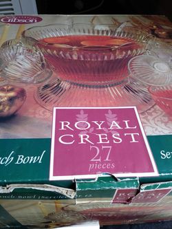 Punch Bowl in Box
